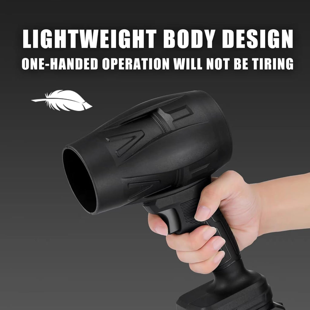 Cordless Leaf & Dust Blower | 130000 RPM Jet Fan with Battery | Powerful Handheld Air Blower for Keyboard, Car, Home & Outdoor Cleaning...