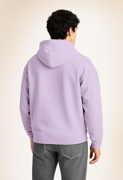 Oversized Hoodies for Man Stylish | 280 GSM Rich Cotton Fleece Solid Oversized Fit Hooded Full Sleeve Oversized Sweatshirt for Men | Stylish Casual Wear Winter Hoodies for Men