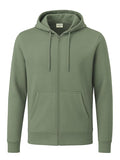 Men's Solid Cotton Zipper Hoodies