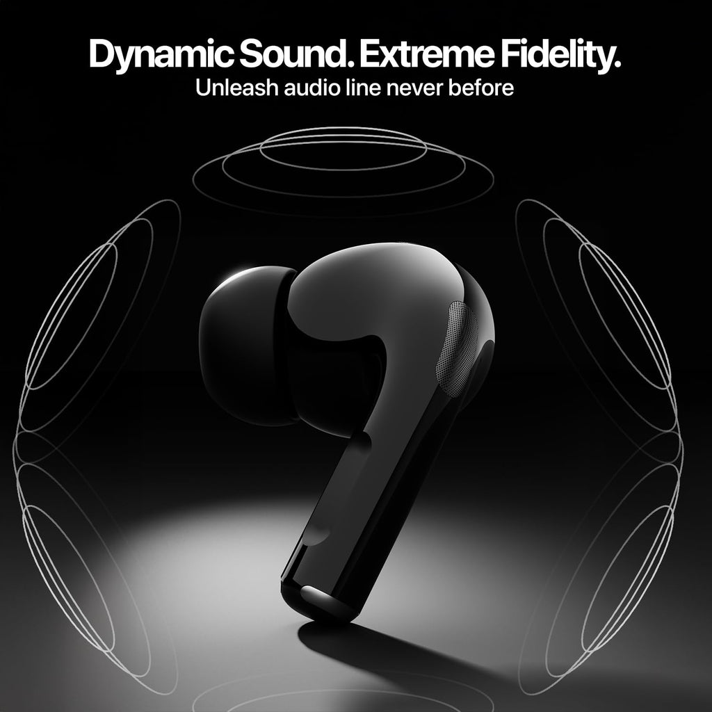 Boat Airdopes Joy, 35Hrs Battery, Fast Charge, IWP Tech, Low Latency, 2Mic ENx, Type-C Port, v5.3 Bluetooth Earbuds, TWS Ear Buds Wireless Earphones with...