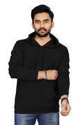 Men's Plain Hoodie: Classic, Comfortable, Versatile, Perfect for Casual Wear.